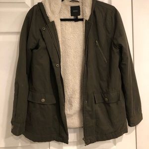 Hunter green jacket